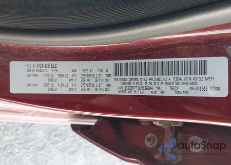 2019 Ram 1500 Big Horn/Lone Star from USA, damaged, VIN 1C6SRFFT1KN536844